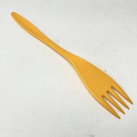 Vintage Hutzler [No.530] Melamine Salad Serving Fork MCM Rosti Copco Dansk - Picture 2 of 6